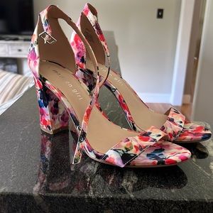 Floral heels